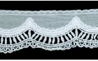 LACE COTTON WITH EMBROIDERY COTTON WHITE