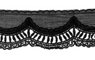 LACE COTTON WITH EMBROIDERY COTTON BLACK