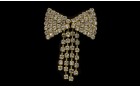 DECORATIVE CLASP STRASS TWO PCS GOLD