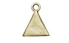 HANGING METAL TRIANGLE GOLD