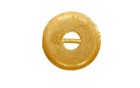 BUTTON METAL WITH BAR GOLD