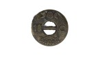 BUTTON METAL WITH BAR BRONZE