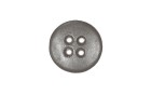 BUTTON METAL WITH 4 HOLES SILVER BLACK