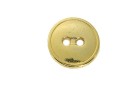 BUTTON METAL 2 HOLES GOLD