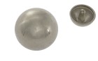 BUTTON METAL WITH SHANK - FOOT ROUND BALL NICKEL