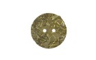 BUTTON POLYESTER GOLD HAIR 2 HOLES GOLD