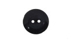 BUTTON POLYESTER PEARLE 2 HOLES BLACK