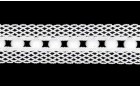 ELASTIC NET WITH BON BON ECRU
