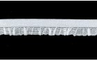 ELASTIC WAVE FRILL WHITE