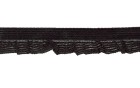 ELASTIC WAVE FRILL BLACK
