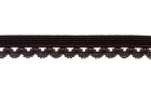 ELASTIC DECORATIVE SHINY BLACK