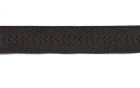 ELASTIC SHOULDER SATIN BLACK
