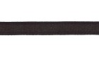 ELASTIC SHOULDER SATIN BLACK