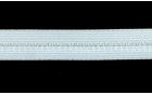 ELASTIC FOLDED WAVE SINGLE WHITE