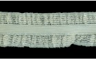 ELASTIC WAVE FRILL ECRU