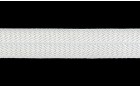 ELASTIC FOLDED FISHBONE WHITE