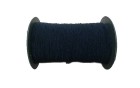 ELASTIC THIN WAVE FRILL BLACK