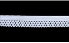 ELASTIC DECORATIVE WITH NET WHITE