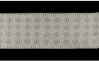 ELASTIC DECORATIVE WITH DESIGN ECRU