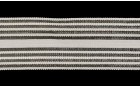 ELASTIC TAPE DECORATIVE WITH FISHING LINE ECRU