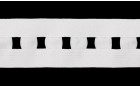 ELASTIC TAPE DECORATIVE WHITE