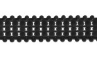 ELASTIC TAPE DECORATIVE BLACK