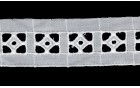 LACE EMBROIDERY COTTON LACE ECRU