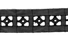 LACE EMBROIDERY COTTON LACE BLACK