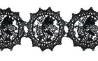 LACE GUIPURE BLACK