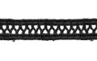 LACE GUIPURE COTTON BLACK