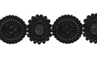 LACE GUIPURE BLACK