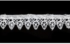 LACE GUIPURE WHITE POLYESTER WHITE