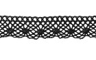 LACE COTTON THIN YARN BLACK