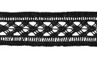 LACE COTTON THIN YARN BLACK