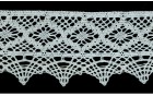 LACE COTTON WITH RAYON WHITE