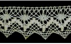 LACE COTTON WITH RAYON ECRU