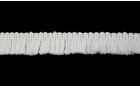 FRINGE MOHAIR WHITE