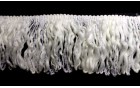 FRINGE MOHAIR WHITE
