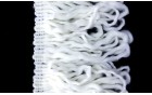 FRINGE MOHAIR WHITE