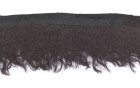 FRINGE MOHAIR BLACK