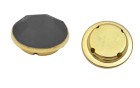 ROUND SETTING GOLD PRESSED BLACK