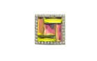 CONSTRUCTION HOT FIX STONE WITH STRASS RAINBOW