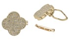 PIN DECORATIVE WITH STRASS GOLD