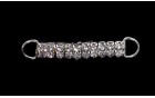 DECORATIVE CLASP WITH STRASS CRYSTAL NICKEL