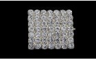 DECORATIVE NAILHEADS WITH CRYSTAL STRASS NICKEL