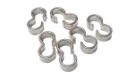 CONNECTING FOR DECORATIVE VARIOUS PARTS NICKEL