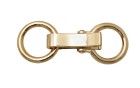 CLASP DECORATIVE METAL WITH RINGS GOLD