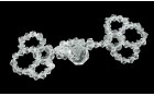 CLASP CONSTRUCTION WITH CRYSTALLS TRANSPARENT