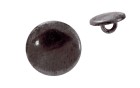 BUTTON METAL WITH SHANK - FOOT ROUND BALL GUNMETAL