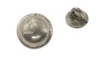 BUTTON METAL WITH SHANK - FOOT ROUND BALL NICKEL